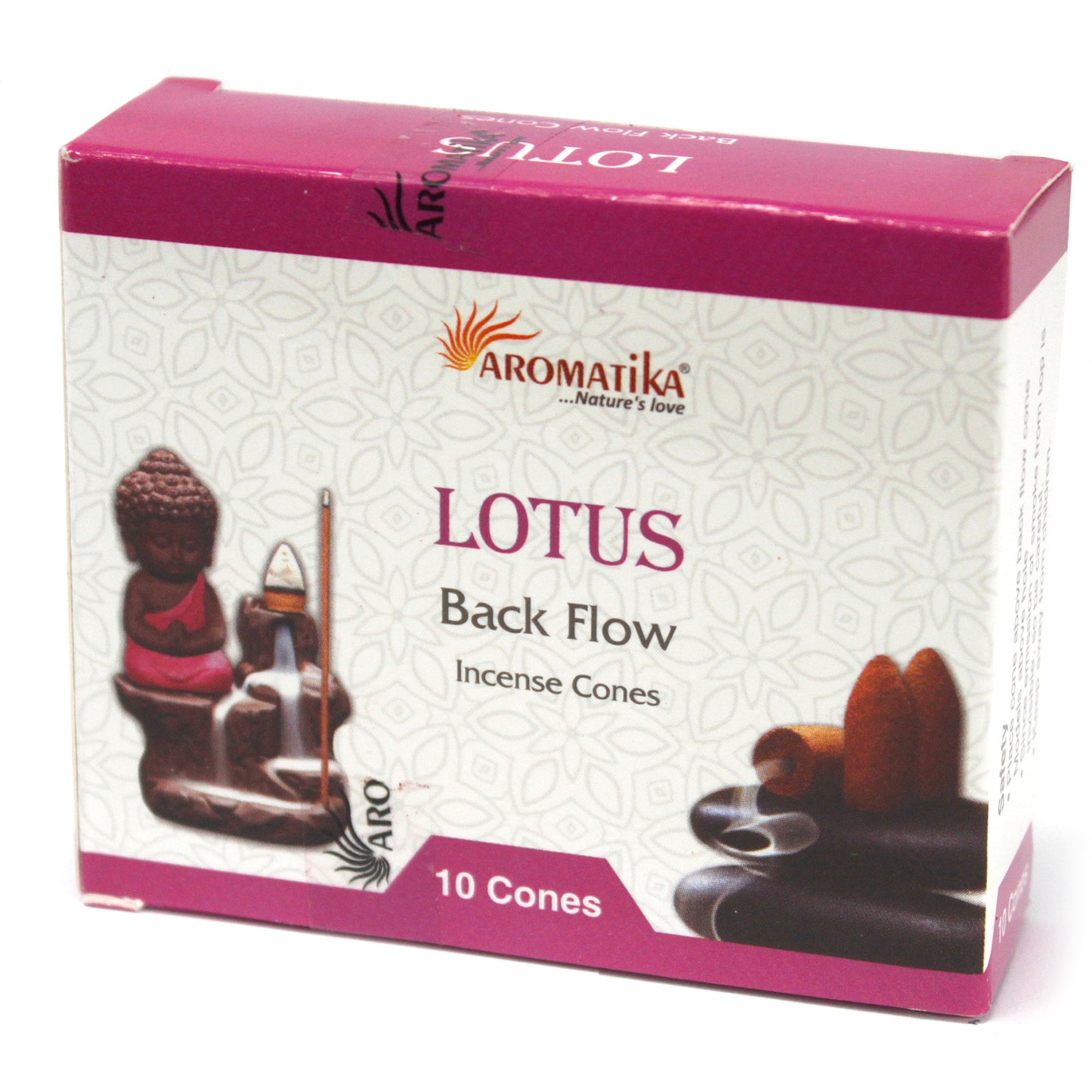 Aromatika Backflow vonné kužele - Lotus