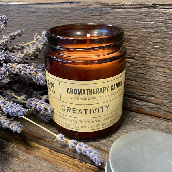 Aromatherapy Soy Candle 200 g - Creativity