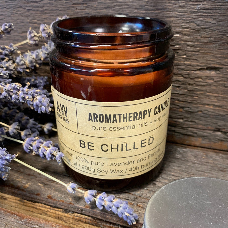 Aromatherapy Soy Candle 200 g - Be chilled