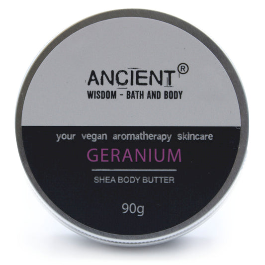 Aromatherapy Shea body butter - Geranium