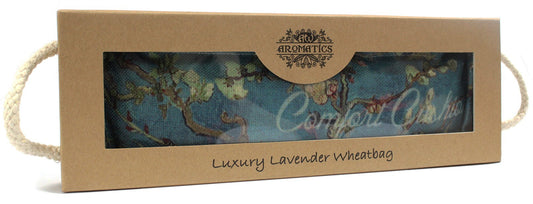 Luxury Lavender Wheat Bag in a Gift Box - Blossom