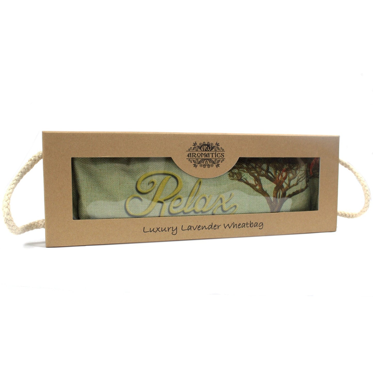 Luxury Lavender Wheat Bag in a Gift Box - Cornfield RELAX