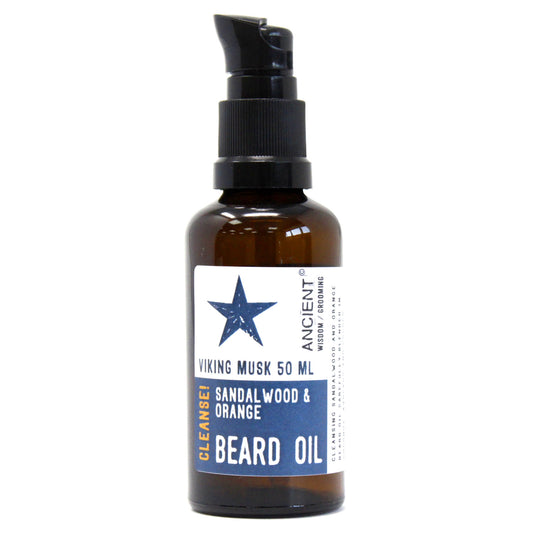 Beard Oil 50 ml - Viking Musk - Cleanse!