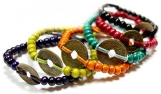 Good Luck Feng-Shui Bracelets - Orange