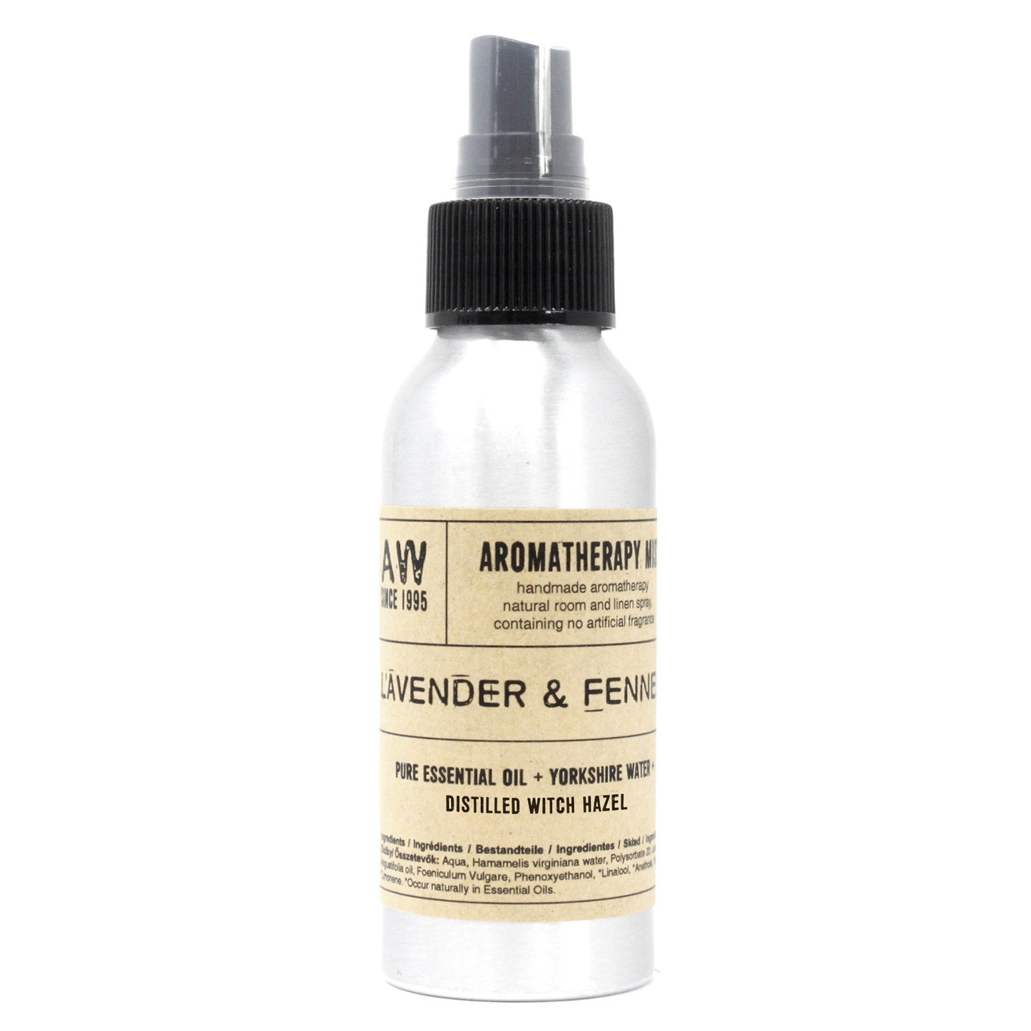 Essential Oil Mist - Lavender & Fennel - 100 ml