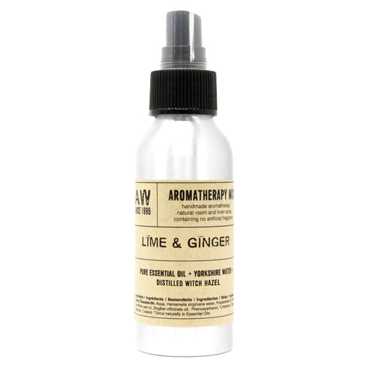 Essential Oil Mist - Lime & Ginger - 100 ml