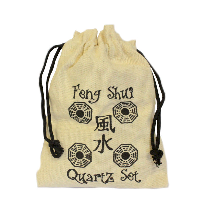 Fengshui Quatra-Set Natural Quartz