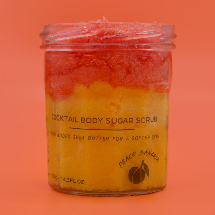 Fragranced Sugar Body Scrub - Peach Sangria 300 g