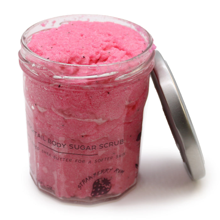 Fragranced Sugar Body Scrub - Strawberry Rum 300 g