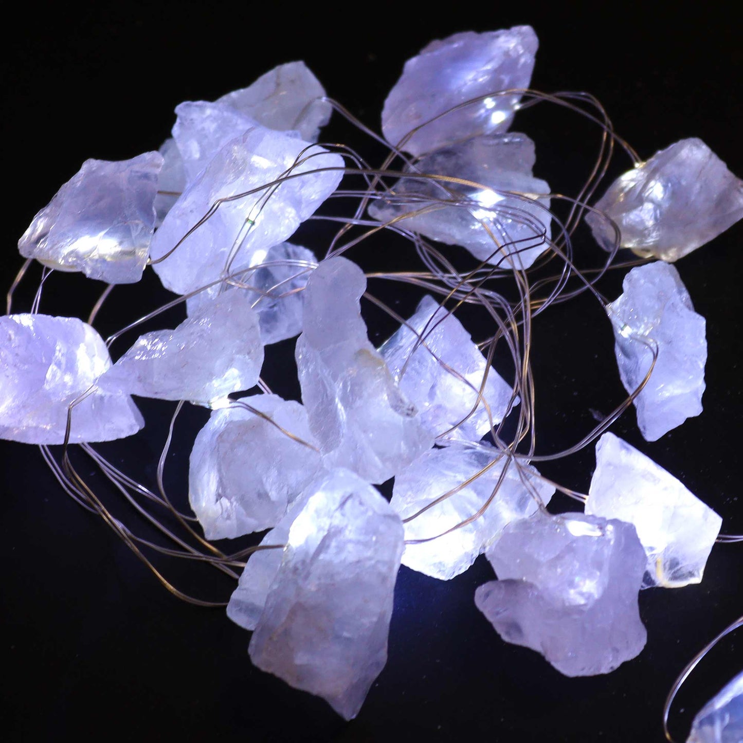 Gemstone Enchantment Lights - Rose Quartz