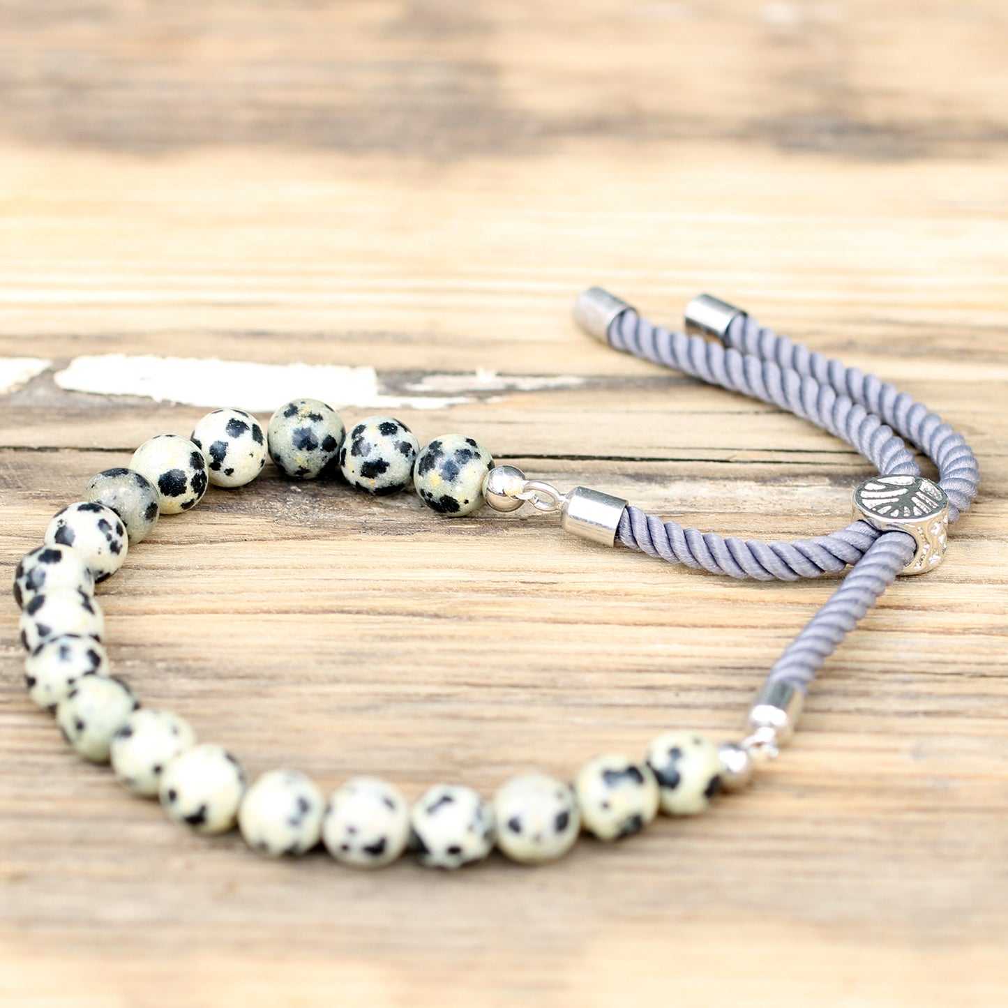 Charcoal String Bracelet | Stylish Charcoal Bracelet | Pura Anima