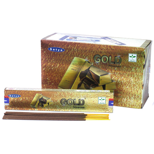 Satya Incense Sticks 15g - Gold