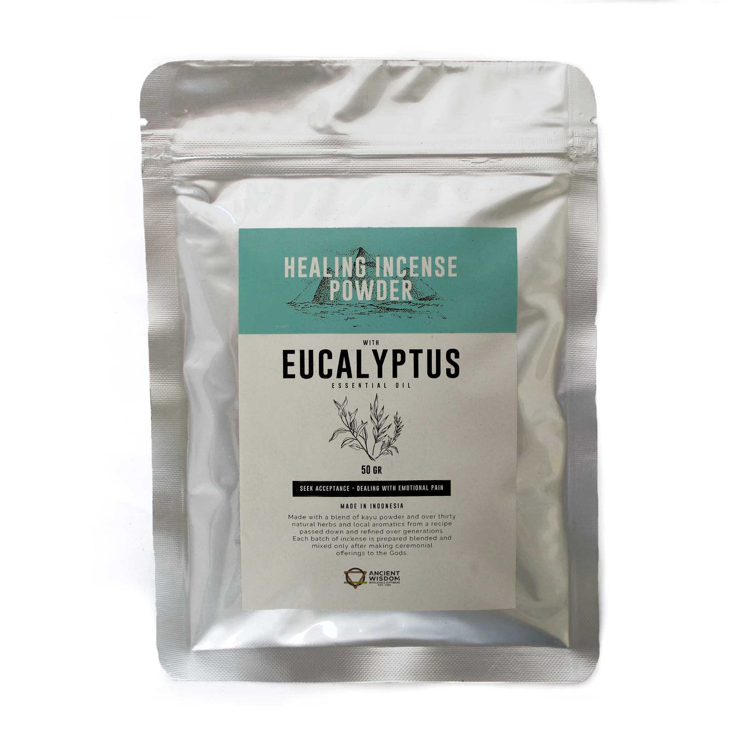 Healing Incense Powder - Eucalyptus 50 g