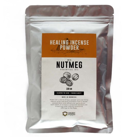 Healing Incense Powder - Nutmeg 100 g