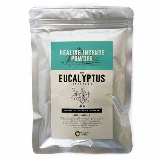 Healing Incense Powder - Eucalyptus 100 g