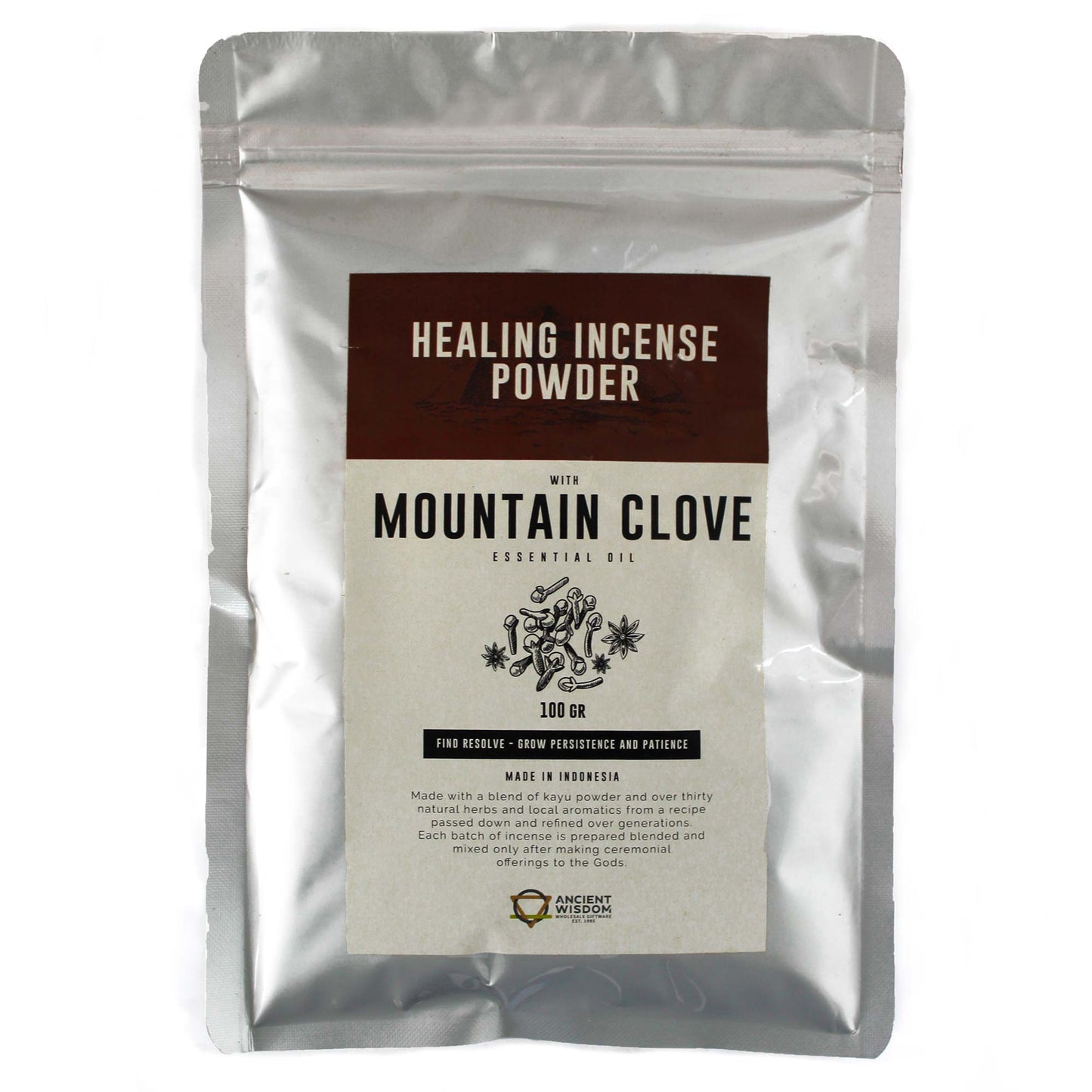 Healing Incense Powder - Mountain Clove 100 g