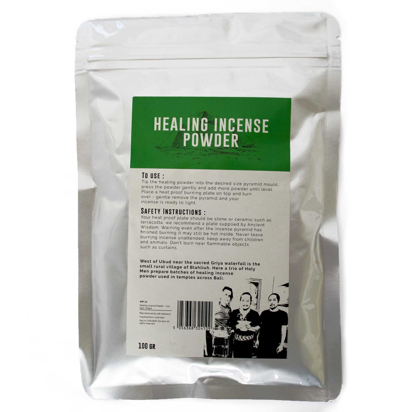 Healing Incense Powder - Holy Basil 100 g