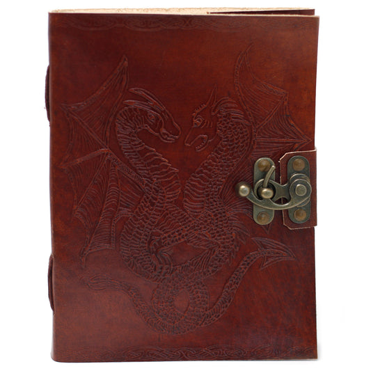 Leather Dragon Notebook ( 20x15 cm )