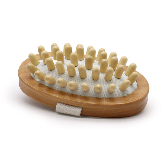 Anti-Cellulite Wooden Massager | Natural Wood Body Massager|Pura Anima