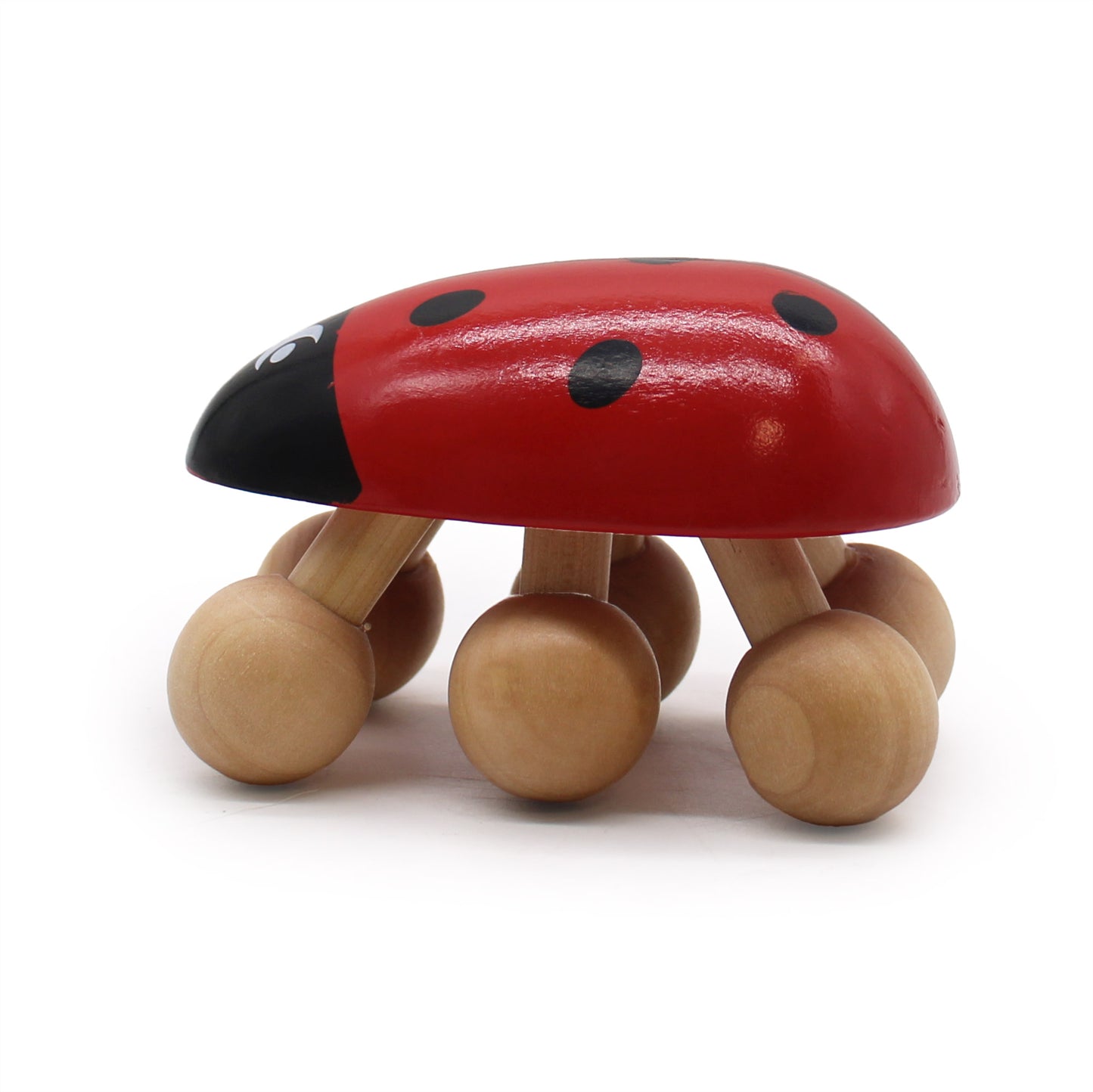 Ladybug Wooden Massager