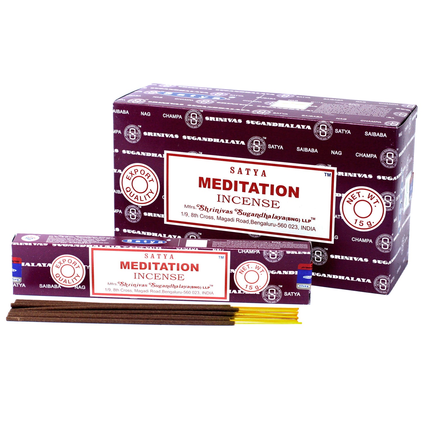 Satya Incense Sticks 15g - Meditation