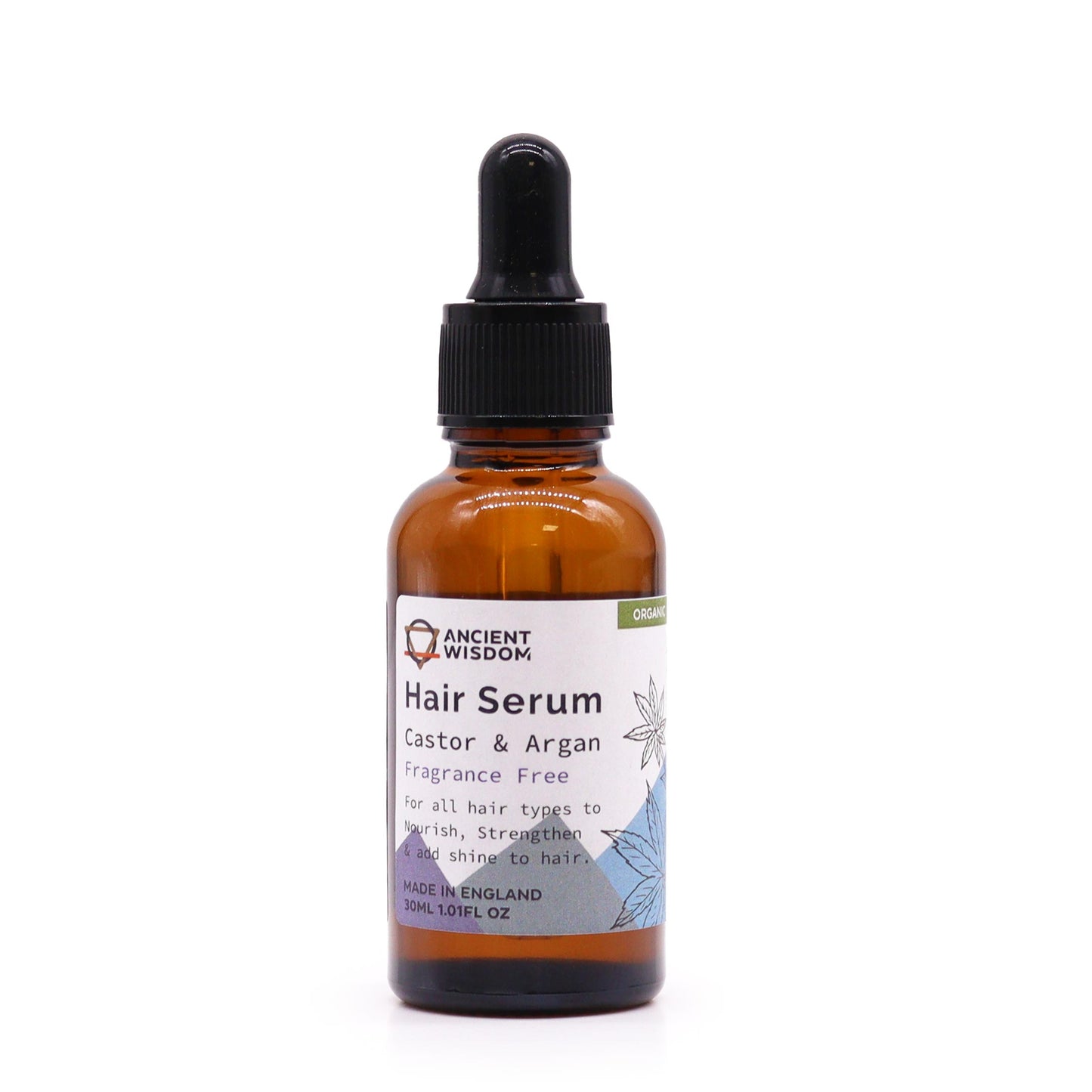 Organic Hair Serum 30 ml - Unfragranced