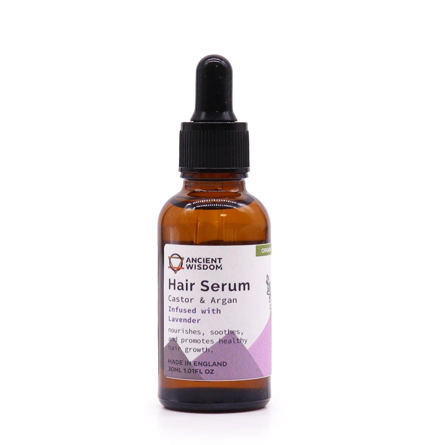 Organic Hair Serum 30 ml - Lavender