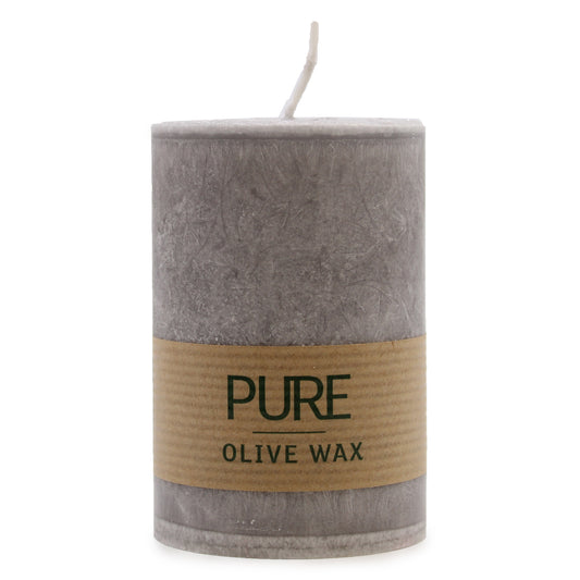 Pure Olive Wax Candle 90x60 - Antique Rose