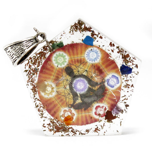 Orgonite Power Pendant - Octagon Chakra