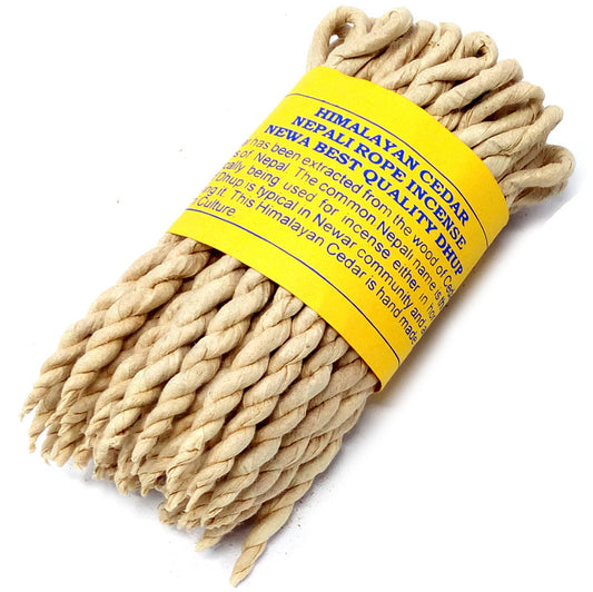 Pure Herbs Rope Incense - Cedar