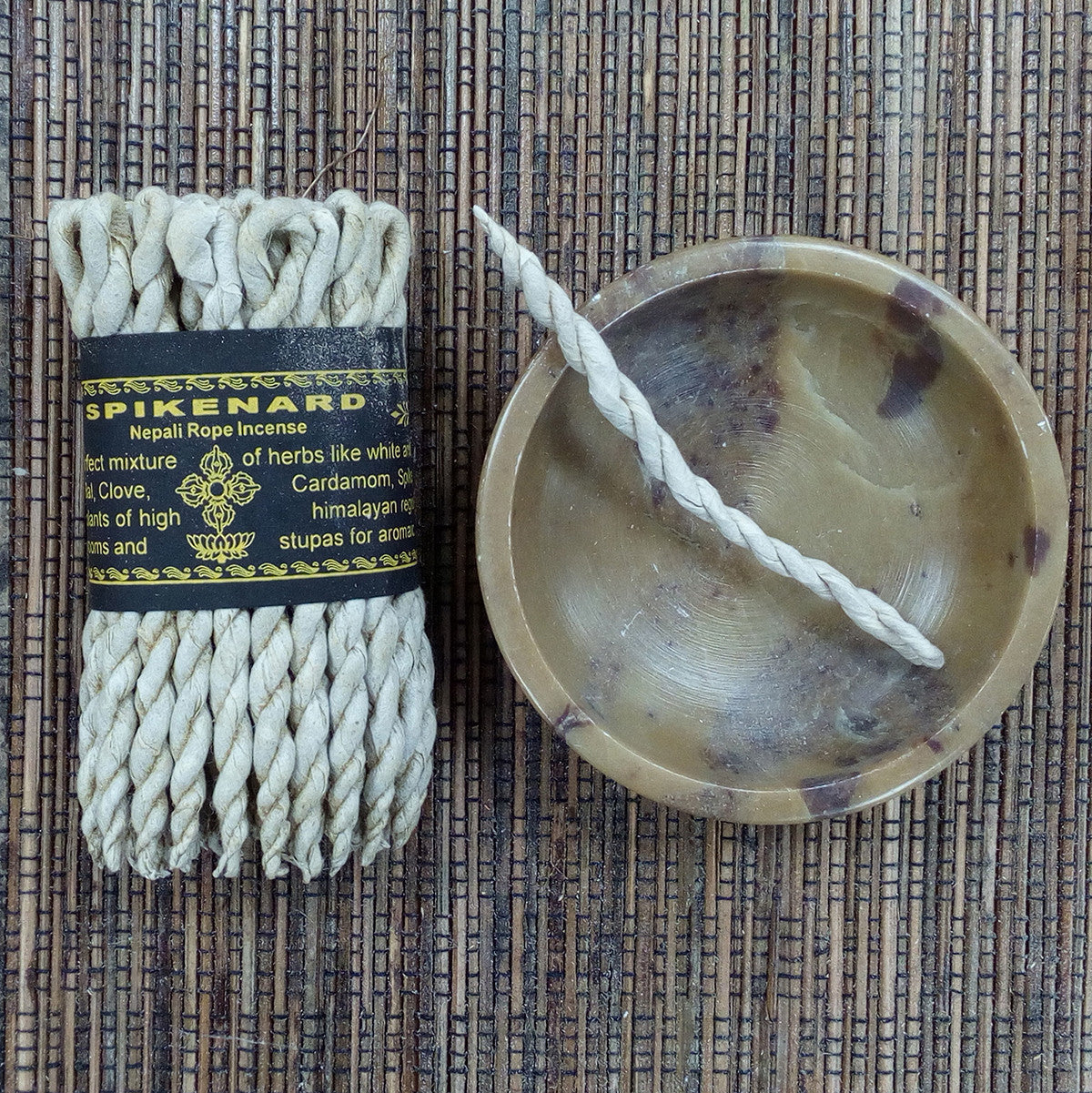 Pure Herbs Rope Incense - Spikenard