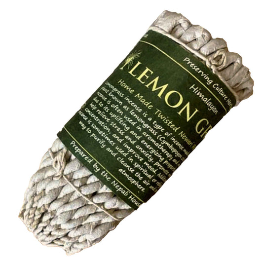 Pure Herbs Rope Incense - Lemongrass