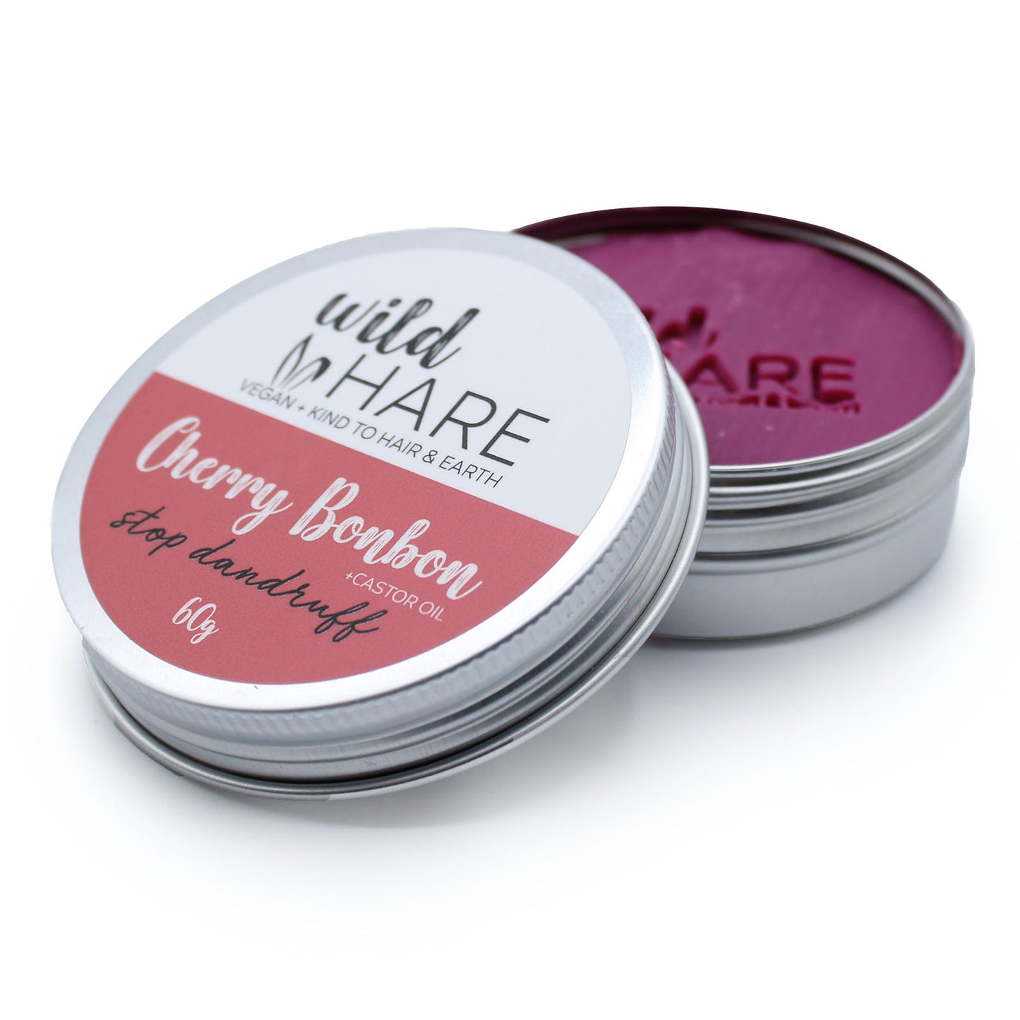 Wild Hare Solid Shampoo 60 g - Cherry Bonbon